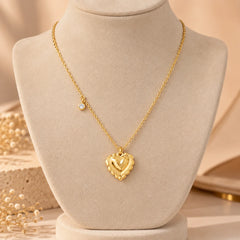 Vintage Heart Necklace