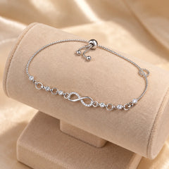 Crystal Infinity Bracelet