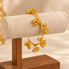 Gold Bell Ghungroo Bangle