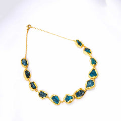 Raw Stone Chocker Necklace
