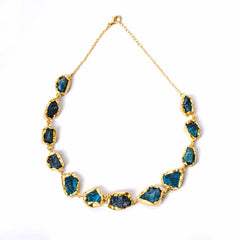 Raw Stone Chocker Necklace