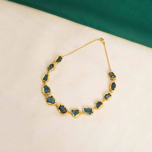 Raw Stone Chocker Necklace