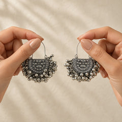 Chandni Boho Oxidised Earrings