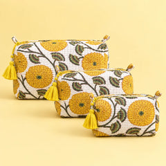 Marigold Garden Pouch Set