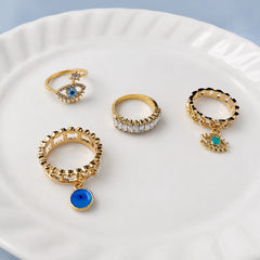 Evil Eye Rings Combo