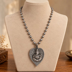 Ganesha Silver Necklace
