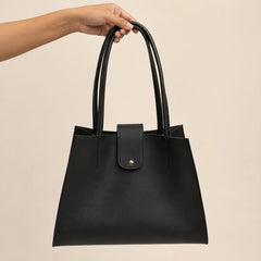 Classic Black Tote Bag