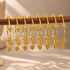 Kashmiri Gold Jhumar Bangles