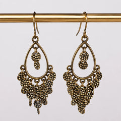 Boho Antique Gold Dangler Earrings