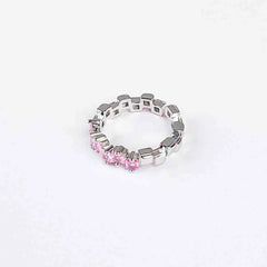 Silver Gemstone Ring