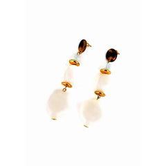 Marble Resin Dangle Earrings