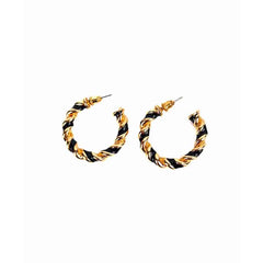 Twisted Hoop Earrings