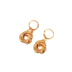 Knotted Drop Earrings