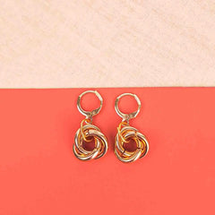 Knotted Drop Earrings