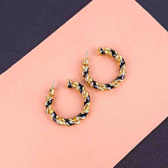 Twisted Hoop Earrings