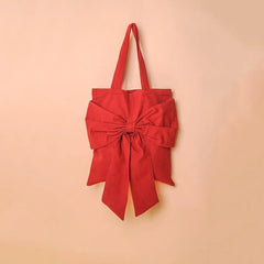 Red Bow Tote Bag