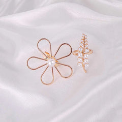 Pack of 2 Floral Vine Statement Rings Combo