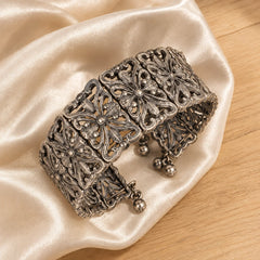 Antique Floral Motif Bracelet