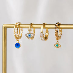 Evil Eye Rings Combo