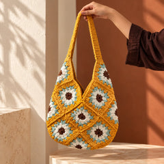 Sunshine Bloom Crochet Bag