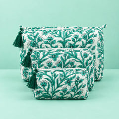 Leafy Vine Pouch Set