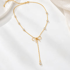Sweetheart Bow Necklace