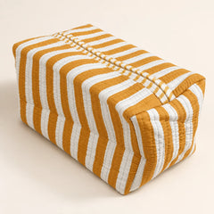 Mustard Stripe Single Pouch