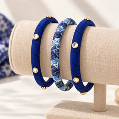 Indigo Muse Bangle Set