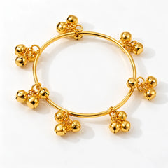 Gold Bell Ghungroo Bangle