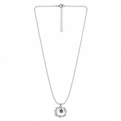 Luna Lavender Charm Necklace