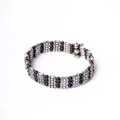 Oxidised Beaded Bracelet