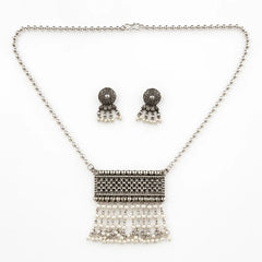 Noor Oxidised Jewellery Set