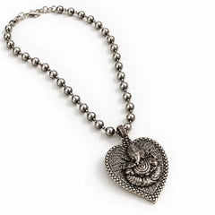 Ganesha Silver Necklace