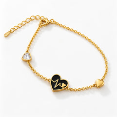 Cupid Pulse Heart Bracelet