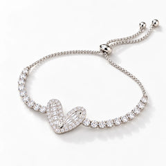 Crystal Heart Bracelet