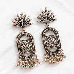 Lotus Royal Dangle Earrings