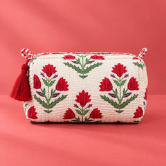 Ruby Blossom Pouch Set