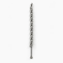 Twisted Coil Link Bracelet - Silver 925