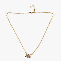 Airplane Charm Necklace