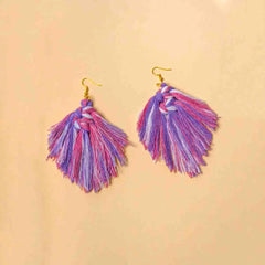 Macramé Tassel Earrings