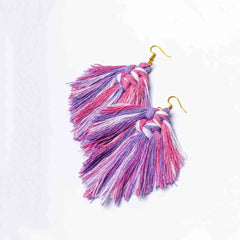 Macramé Tassel Earrings