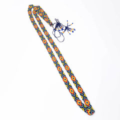 Beaded Multicolour Tassel String Belt