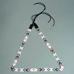 Beaded Pearly White Colourful String Belt