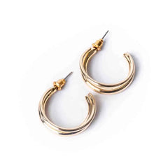 Classic Layered Hoop Earrings