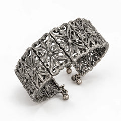 Antique Floral Motif Bracelet