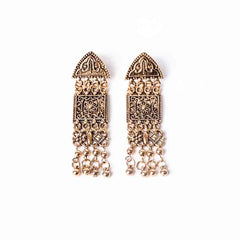 Antique Intricate Geometric Earrings