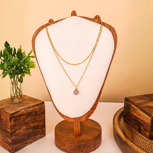 Golden Chain Layered Neckalace
