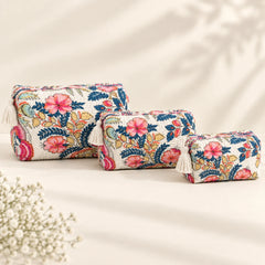 Floral Fiesta Pouch Set