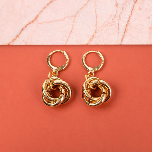 Knotted Drop Earrings