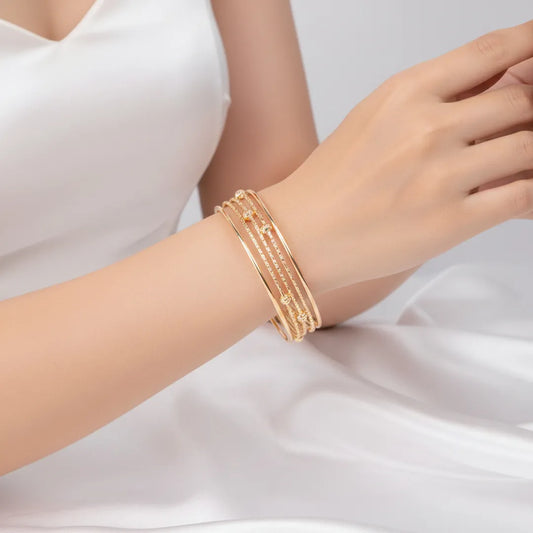 Gilded Shimmer Cuff